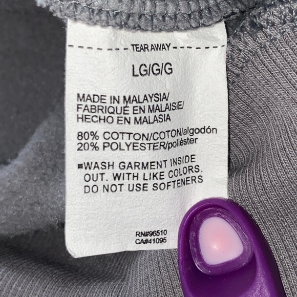 2/49$ Men's Under Armour Rival Fleece Mountain Key gray Hoodie size Large - Picture 7 of 10